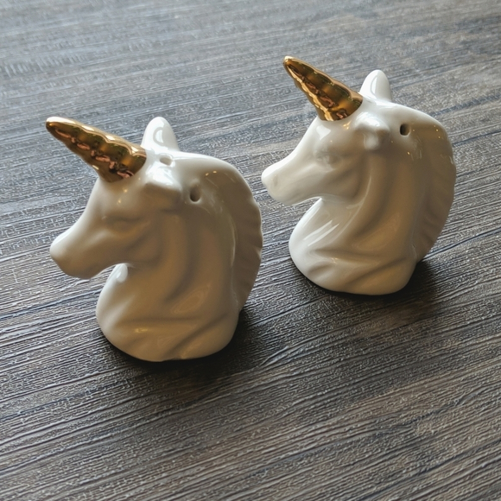 Unicorn Salt and Pepper Set